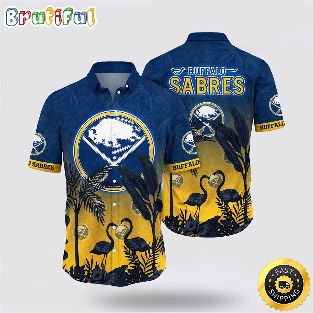 NHL Buffalo Sabres Hawaiian Shirt Tropical Flamingo Pattern Summer Hawaiian Shirt 1 cleyxj.jpg