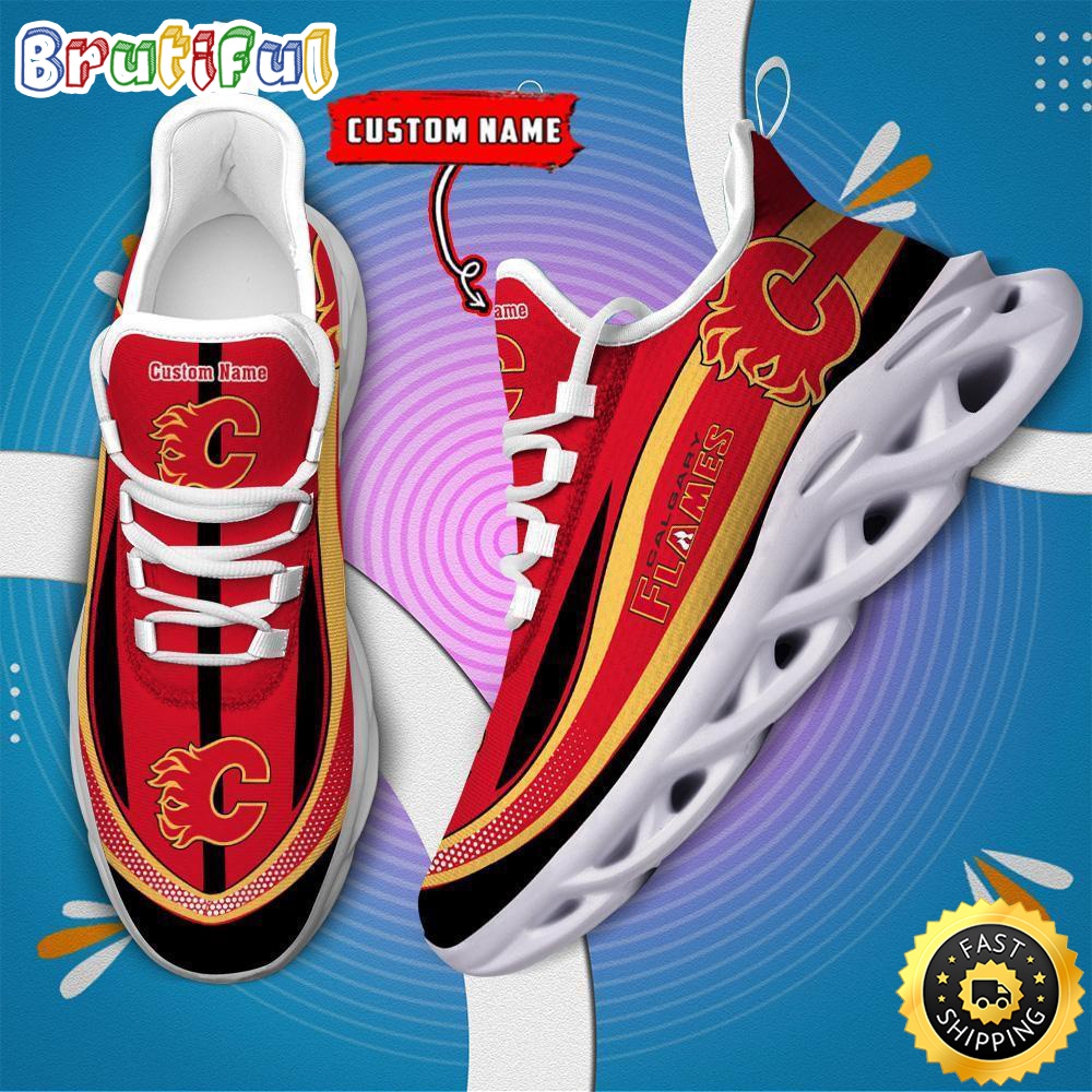 NHL Calgary Flames Clunky Max Soul Shoes bphecr.jpg