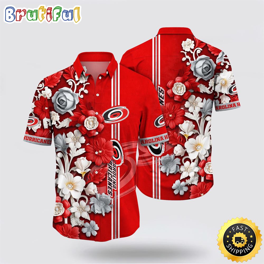 NHL Carolina Hurricanes Hawaiian Shirt Tropical Hepatica Floral Pattern Summer Hawaiian Shirt 1 gr4mi6.jpg