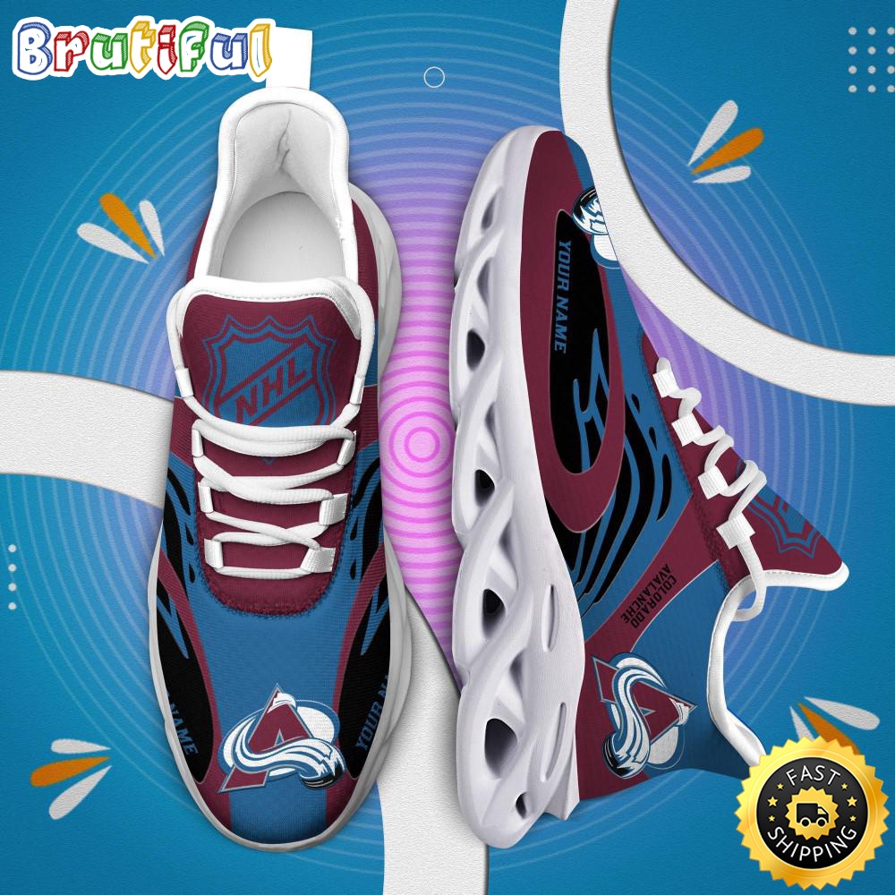 NHL Colorado Avalanche Personalized Max Soul Shoes vnidiz.jpg