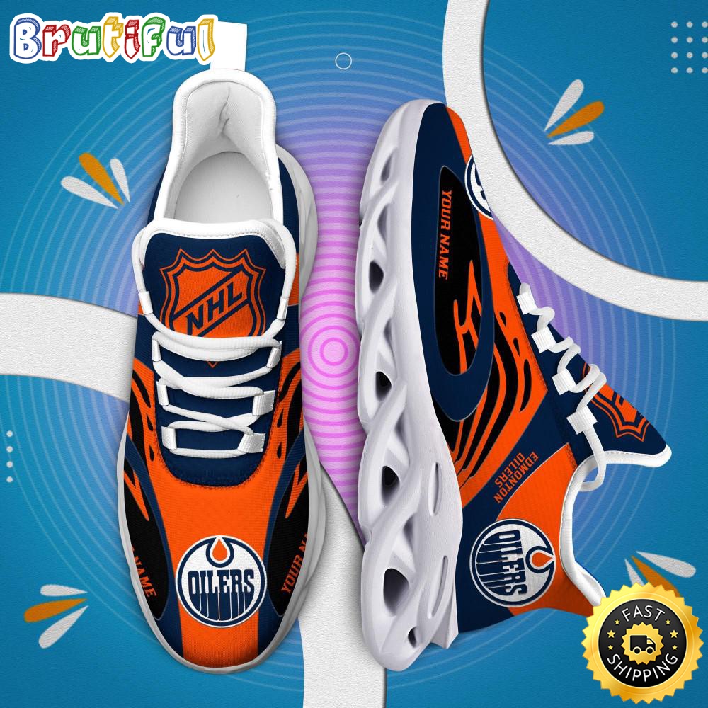 NHL Edmonton Oilers Personalized Max Soul Shoes hr9nlr.jpg