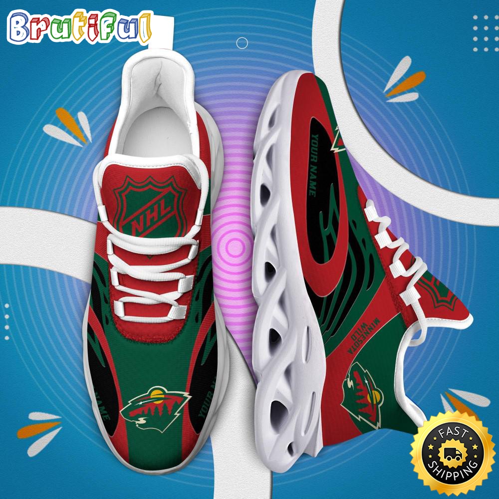 NHL Minnesota Wild Personalized Max Soul Shoes i1vyg1.jpg