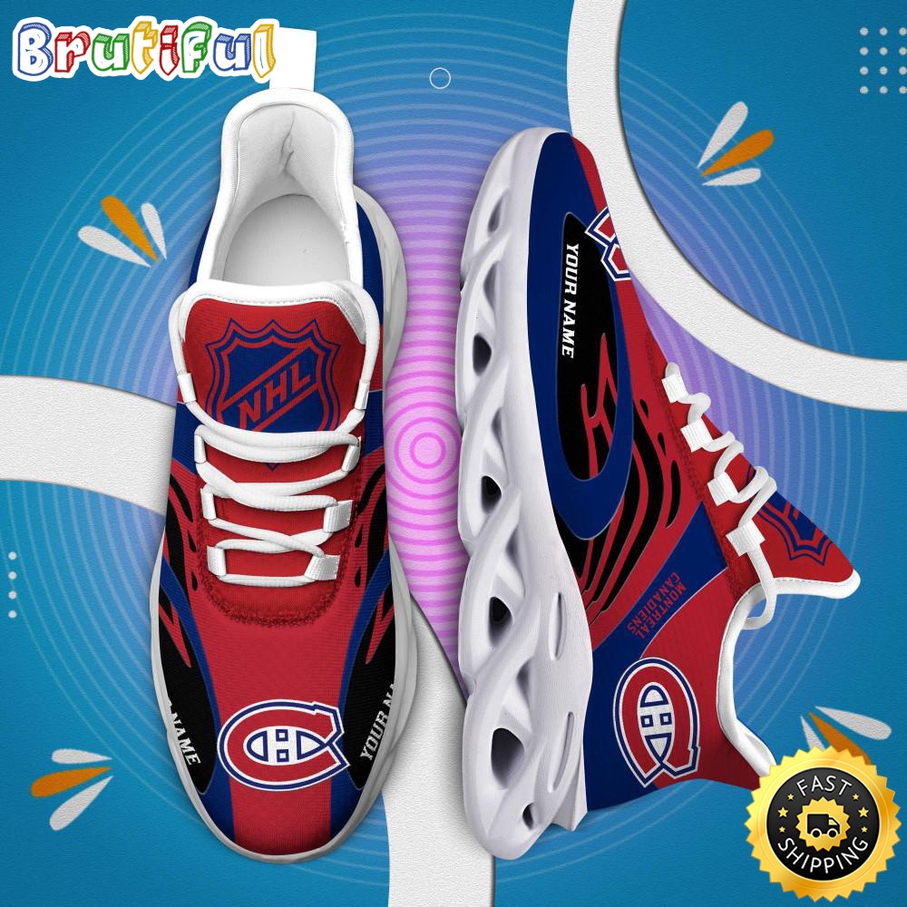 NHL Montreal Canadiens Personalized Max Soul Shoes ddzoks.jpg