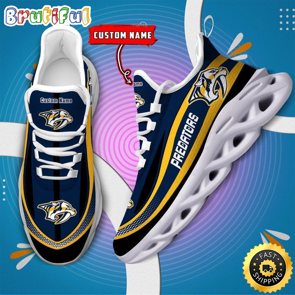 NHL Nashville Predators Clunky Max Soul Shoes nneauf.jpg