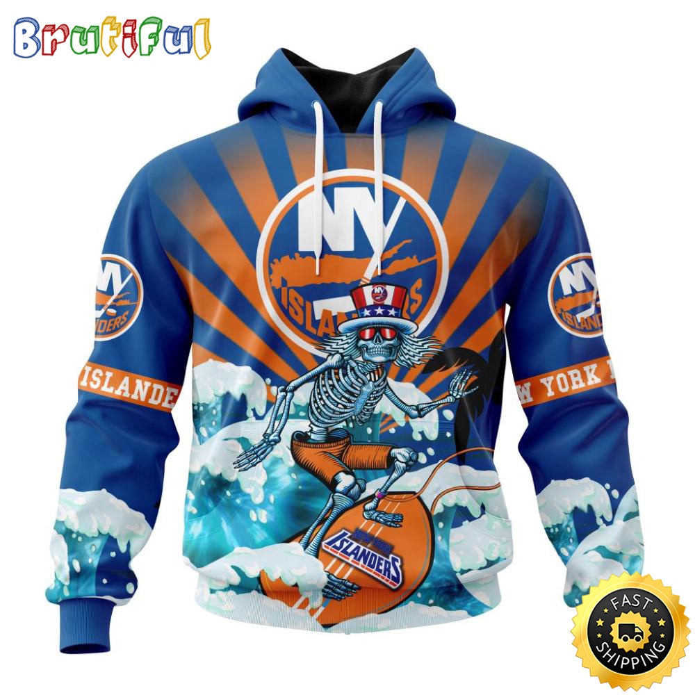 NHL New York Islanders Hoodie Specialized Kits For The Grateful Dead 3D Hoodie Unisex Hoodie Tshirt pmofct