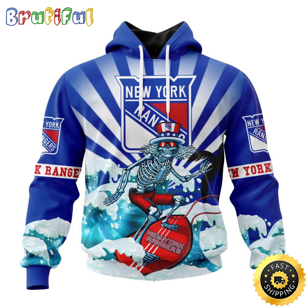NHL New York Rangers Hoodie Specialized Kits For The Grateful Dead 3D Hoodie Unisex Hoodie Tshirt x7sdrr