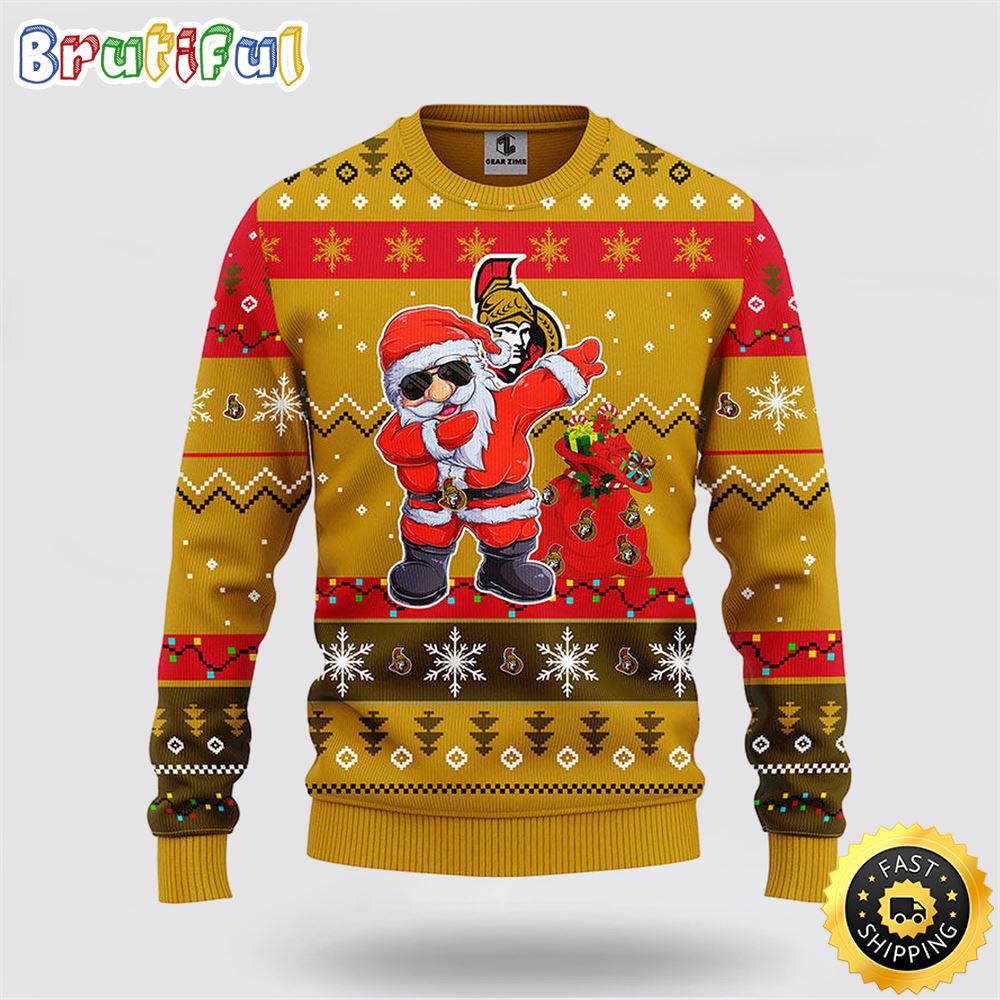 NHL Ottawa Senators Ugly Sweater Santa Claus Ugly Christmas Sweater nkwas6.jpg