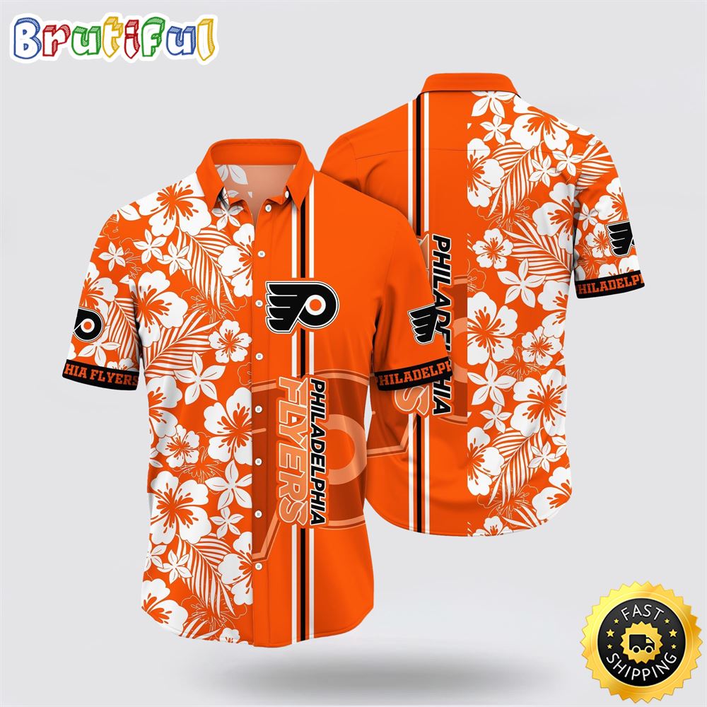NHL Philadelphia Flyers Hawaiian Shirt Tropical Apricot Blossom Pattern Summer Hawaiian Shirt 1 ldyw9y.jpg