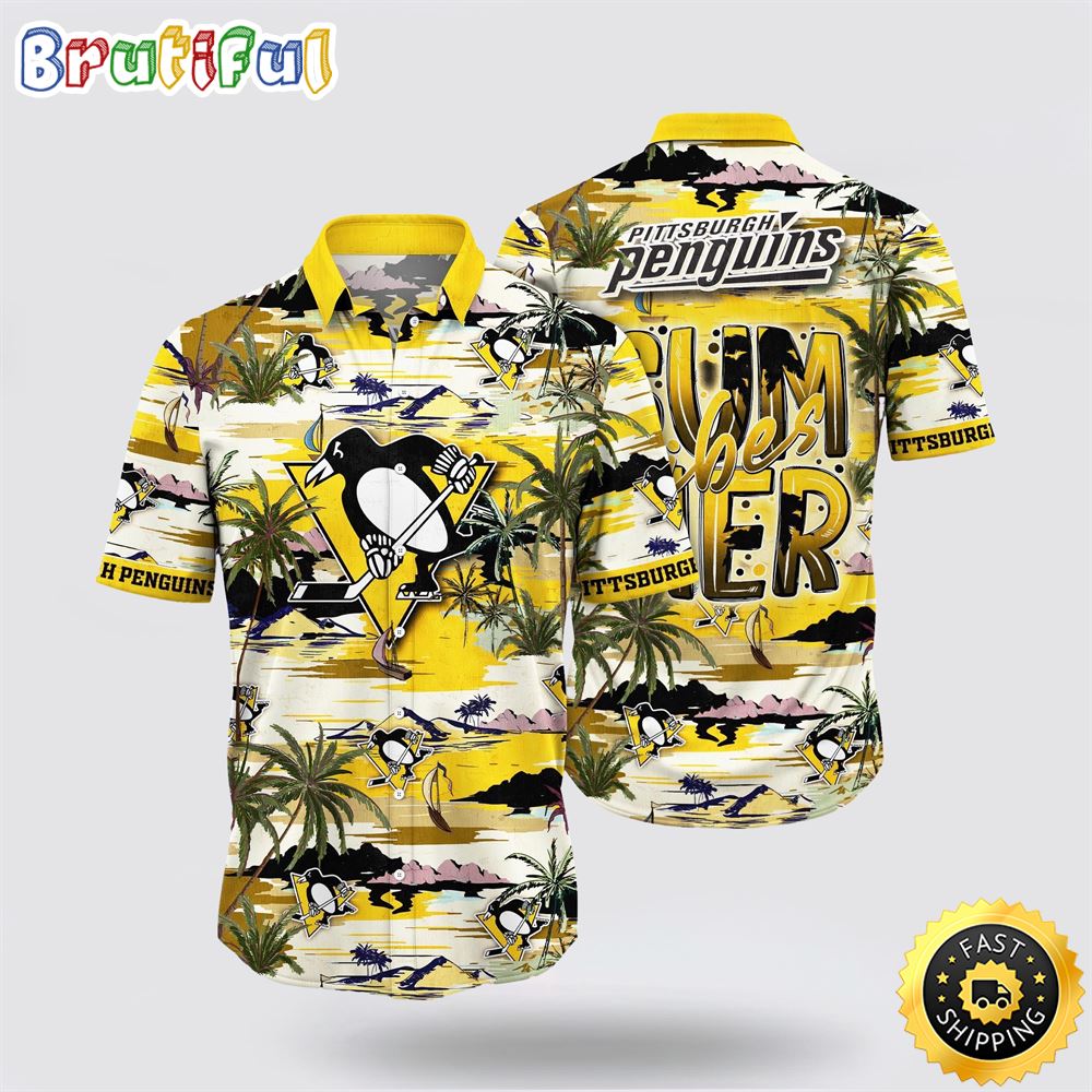 NHL Pittsburgh Penguins Hawaiian Shirt Tropical Desert Island Motif Summer Hawaiian Shirt 1 dfzu6c.jpg