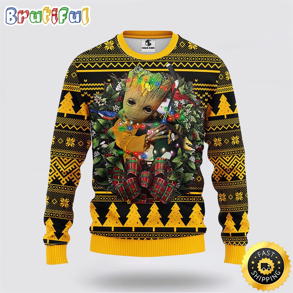 NHL Pittsburgh Penguins Ugly Sweater Groot Christmas Sweater d3yl9m.jpg