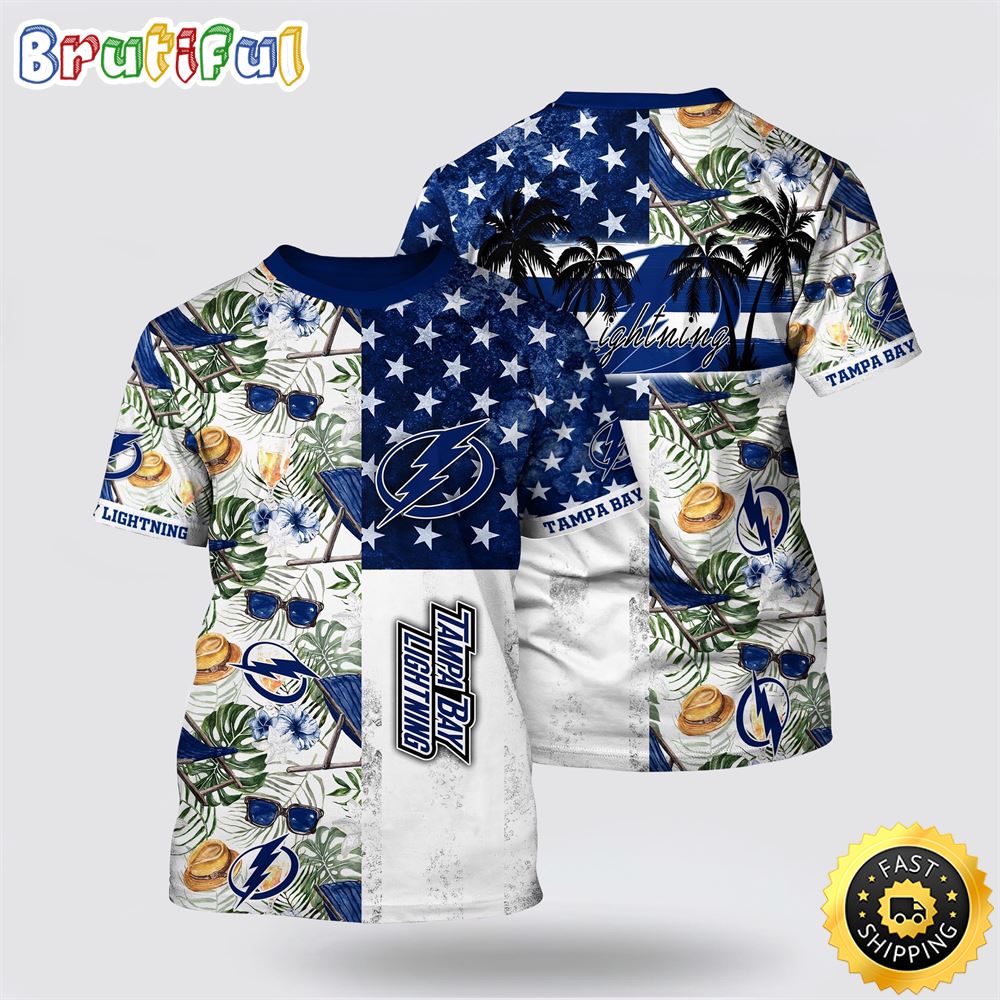 NHL Tampa Bay Lightning All Over Print T Shirt Tropical Hat And Glasses Pattern Summer T Shirt 1 ddib77.jpg