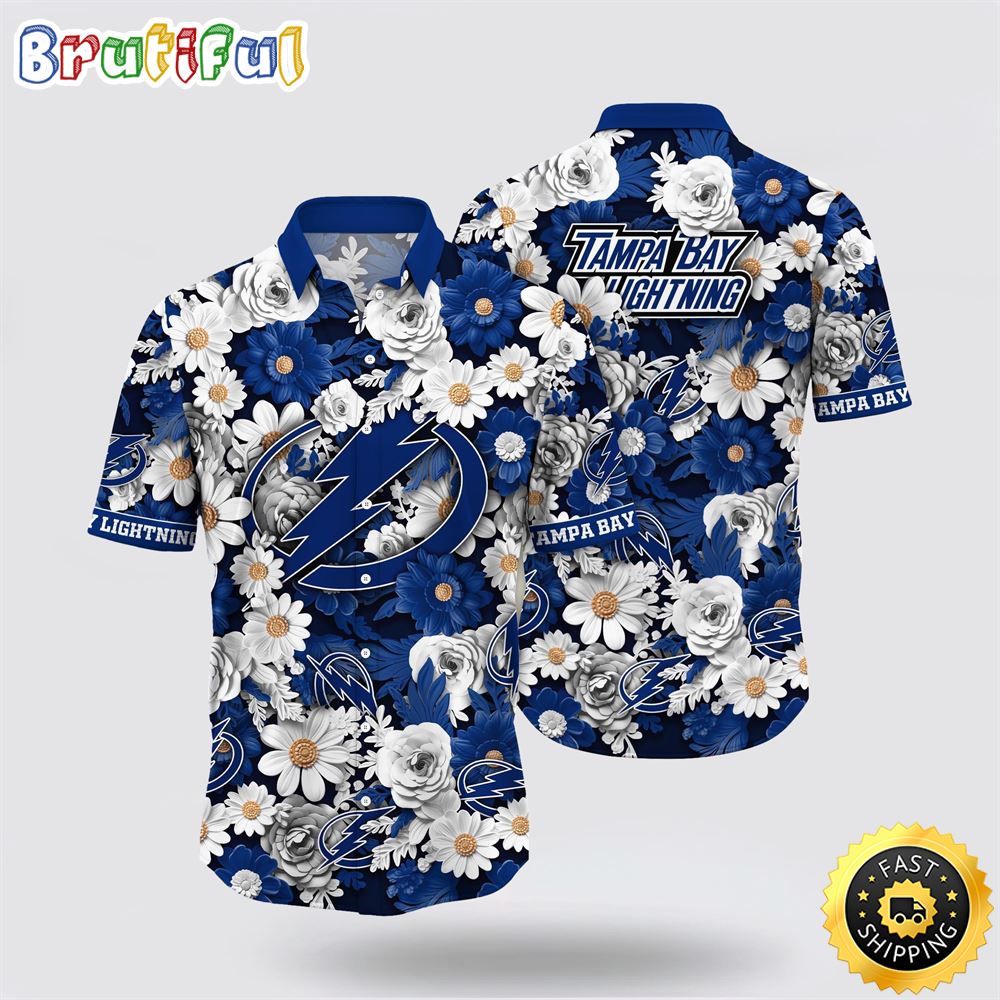 NHL Tampa Bay Lightning Hawaiian Shirt Tropical Begonia Flower Pattern Summer Hawaiian Shirt 1 sfrgi9.jpg