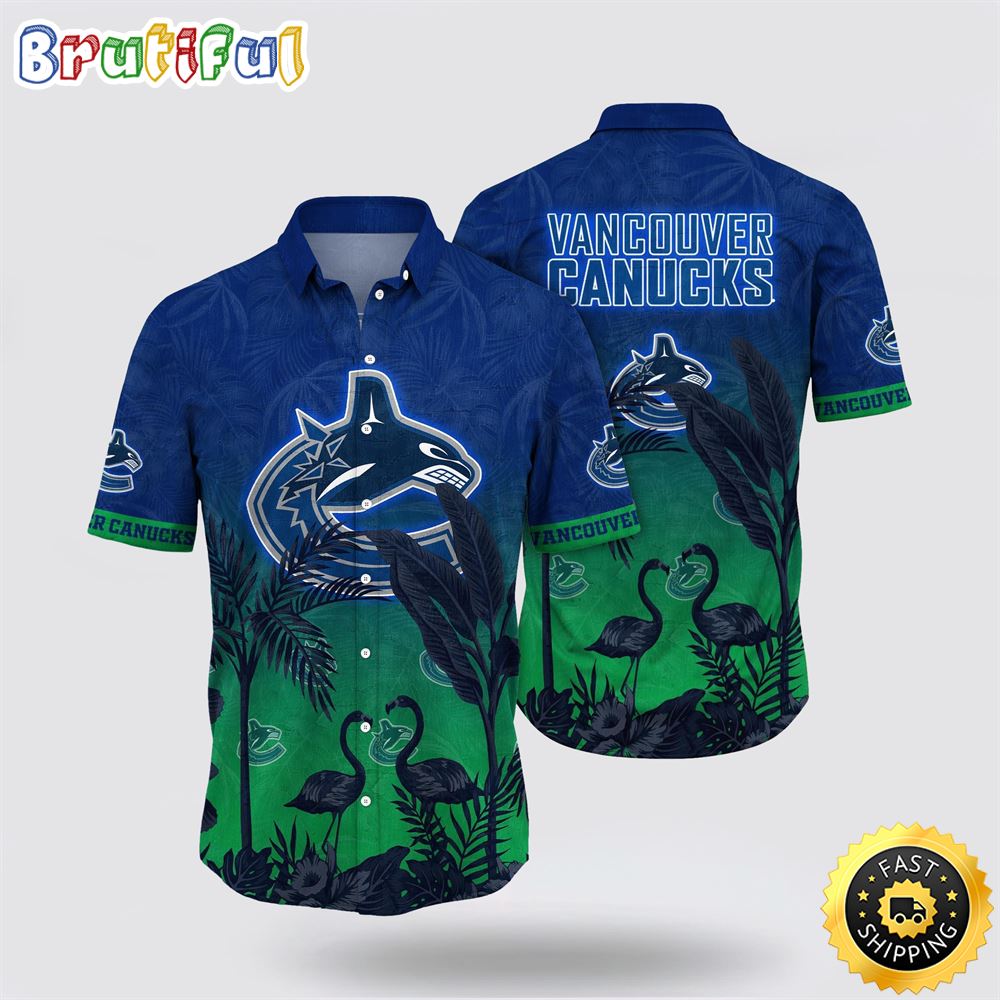 NHL Vancouver Canucks Hawaiian Shirt Tropical Flamingo Pattern Summer Hawaiian Shirt 1 ciq3wj.jpg