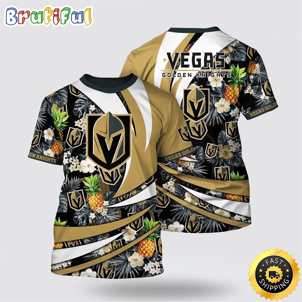 NHL Vegas Golden Knights All Over Print T Shirt With Tropical Pineapple Summer T Shirt 1 z9cfeg.jpg