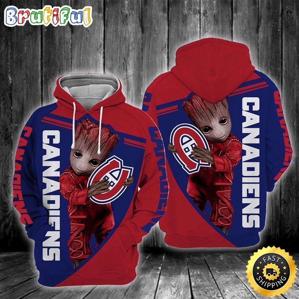 Nhl Montreal Canadiens 3d Hoodie Style weqksk