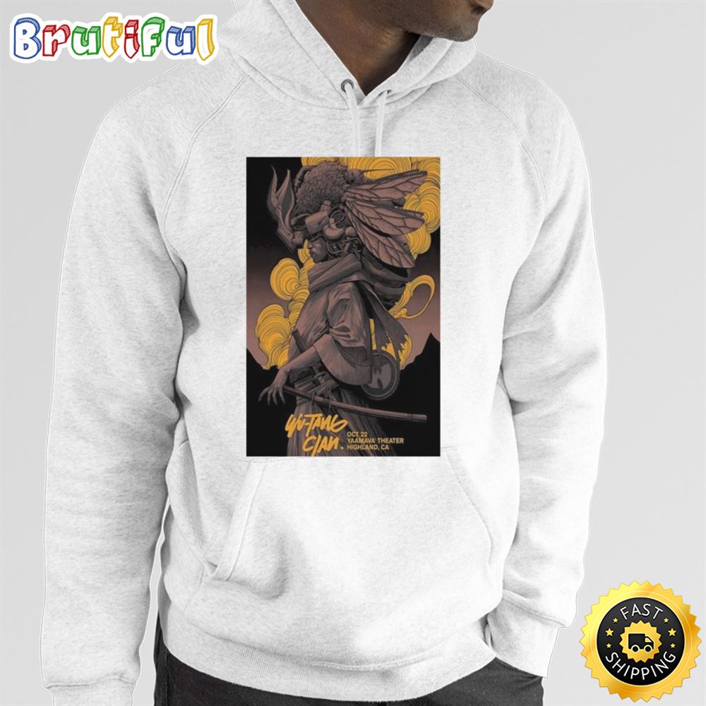 October 22 Highland Ca Wu Tang Clan Yaamava Theater Poster Shirt xluhng