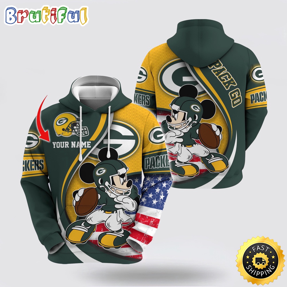 Personalized NFL Green Bay Packers Hoodie Mickey Mouse 100 Year Anniversary 1 evor7k.jpg