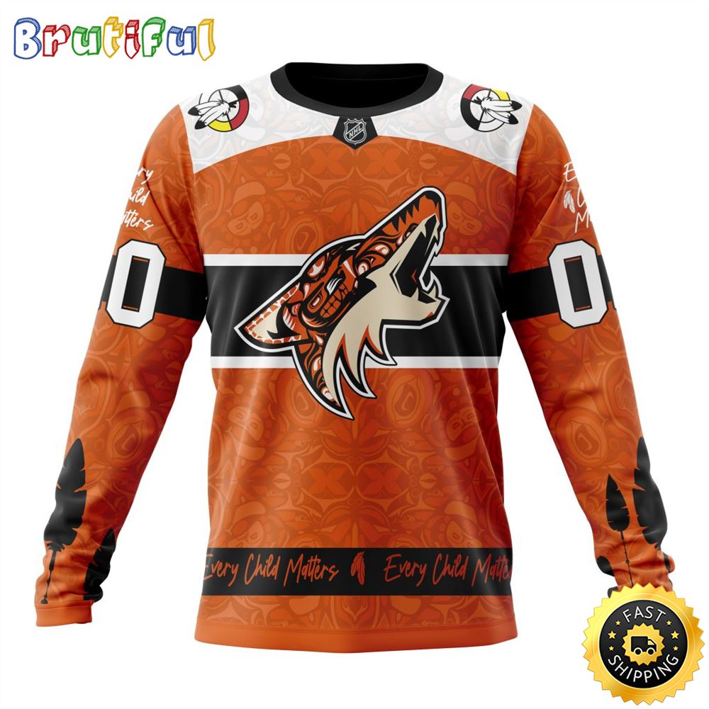 Personalized NHL Arizona Coyotes Sweatshirt Specialized Design Support Child Lives Matter All Over Print Sweatshirt Unisex 1 ocyi0v.jpg