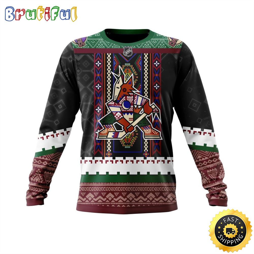 Personalized NHL Arizona Coyotes Sweatshirt Specialized Native Concepts All Over Print Sweatshirt Unisex 1 kxoxrc.jpg