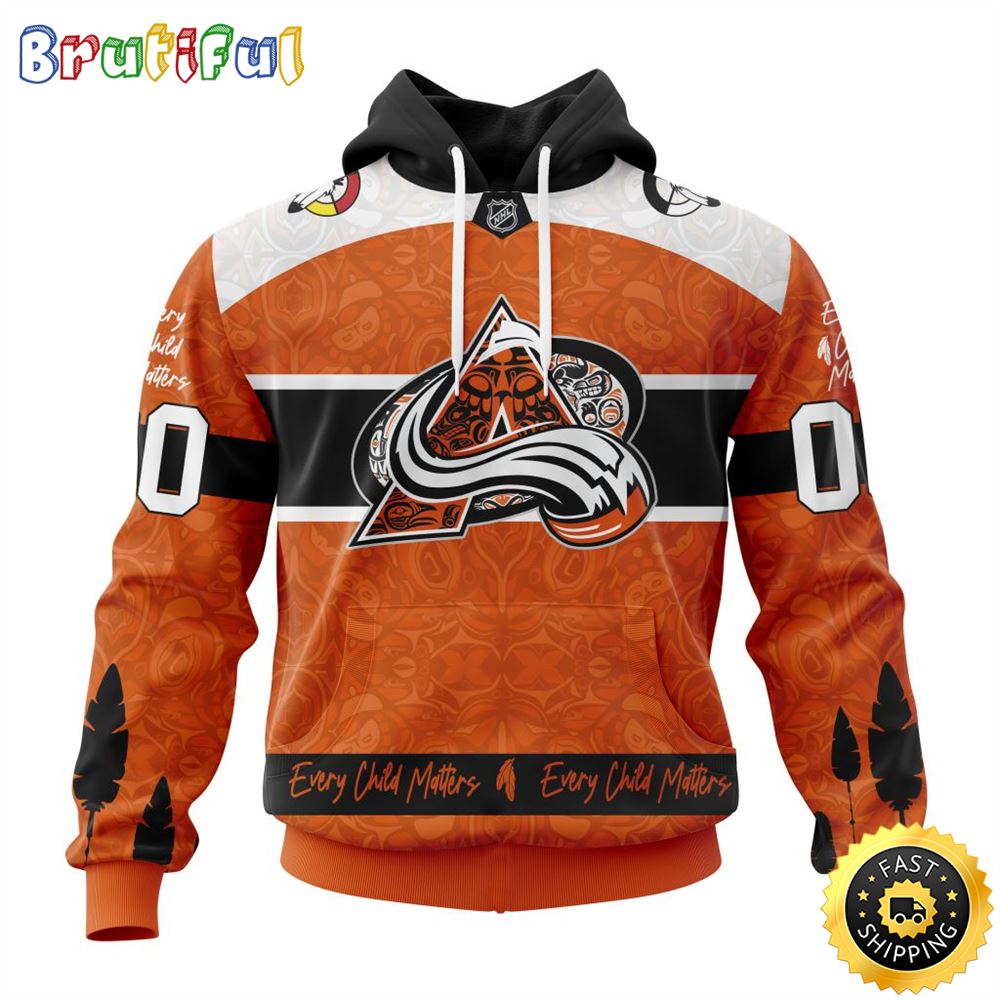 Personalized NHL Colorado Avalanche Hoodie Specialized Design Support Child Lives Matter All Over Print 3D Hoodie Unisex 1 hul50o.jpg