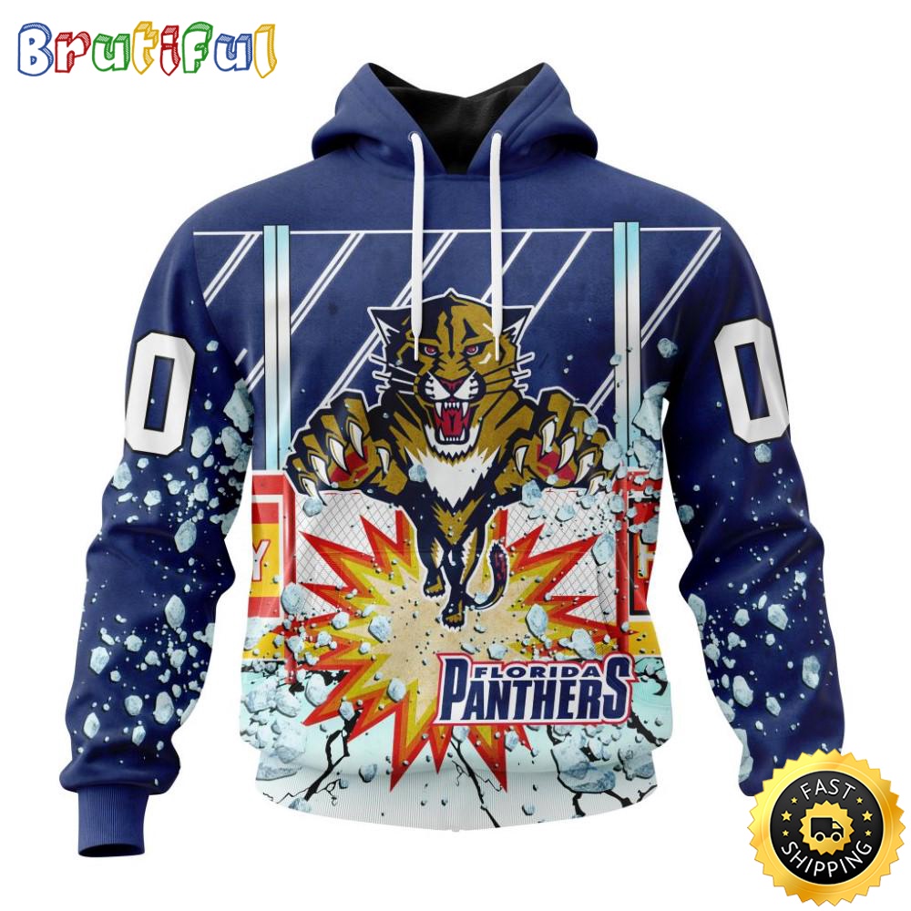 Personalized NHL Florida Panthers Hoodie With Ice Hockey Arena 3D Hoodie Unisex Tshirt Hoodie dojbf9