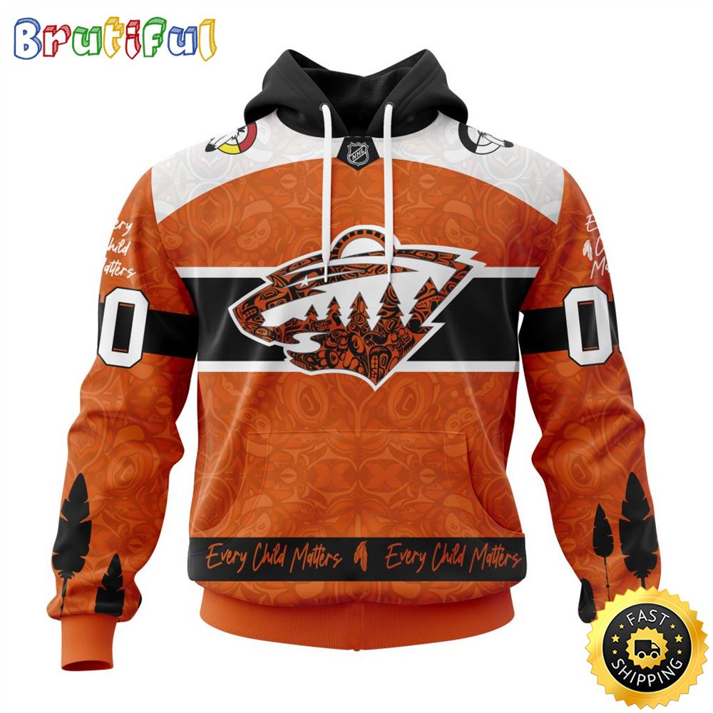 Personalized NHL Minnesota Wild Hoodie Specialized Design Support Child Lives Matter All Over Print 3D Hoodie Unisex 1 vct8uo.jpg