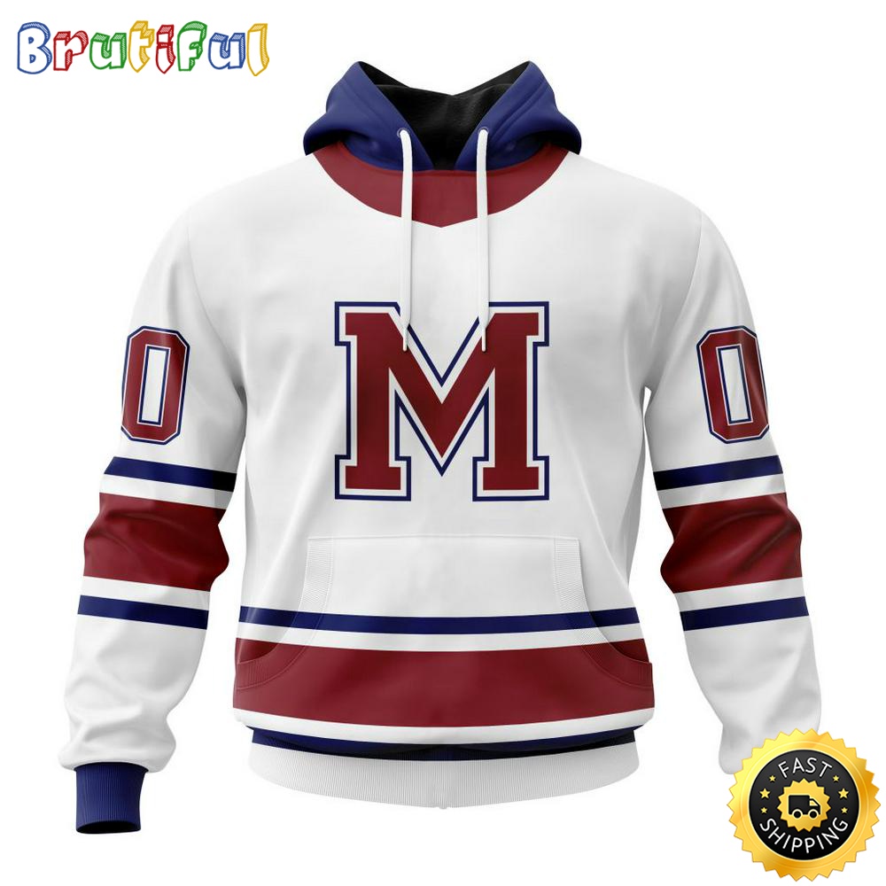 Personalized NHL Montreal Canadiens Hoodie Specialized Unisex Kits With Retro Concepts All Over Print Hoodie r3h7wv