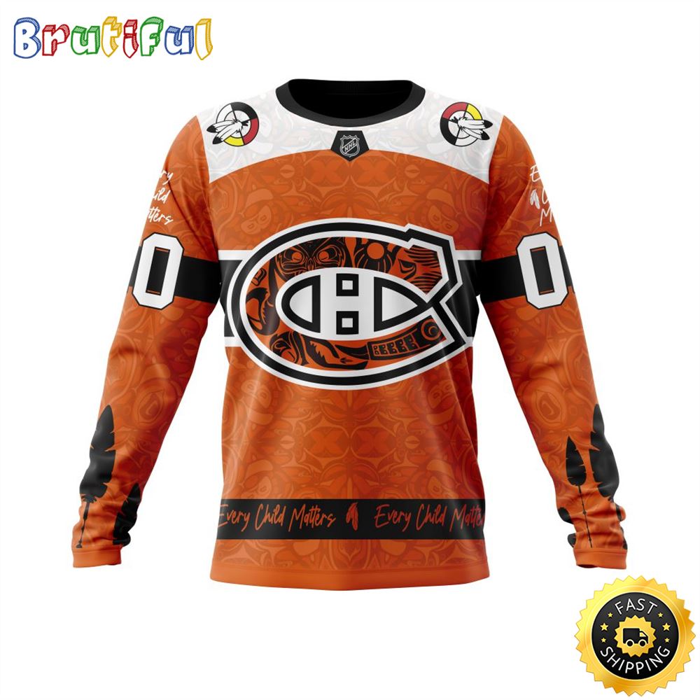 Personalized NHL Montreal Canadiens Sweatshirt Specialized Design Support Child Lives Matter All Over Print Sweatshirt Unisex 1 ubuher.jpg