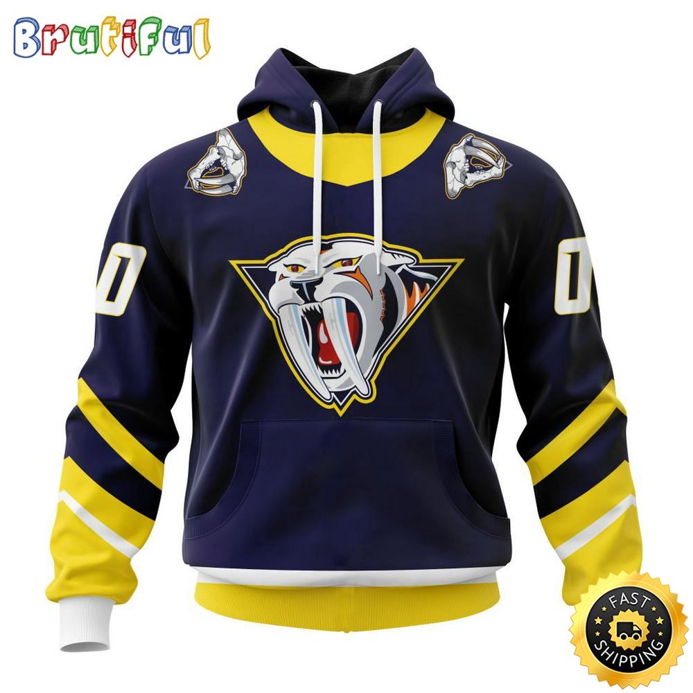Personalized NHL Nashville Predators Hoodie Specialized Unisex Kits With Retro Concepts All Over Print Hoodie yxw6sx