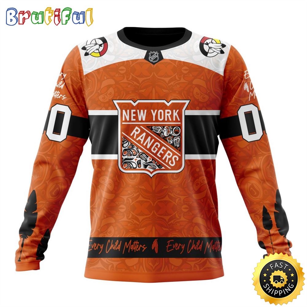 Personalized NHL New York Rangers Sweatshirt Specialized Design Support Child Lives Matter All Over Print Sweatshirt Unisex 1 d7h81r.jpg