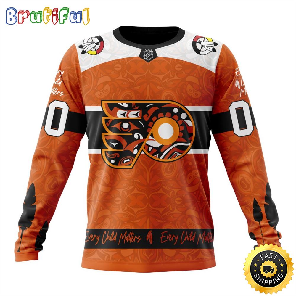 Personalized NHL Philadelphia Flyers Sweatshirt Specialized Design Support Child Lives Matter All Over Print Sweatshirt Unisex 1 svlkm0.jpg
