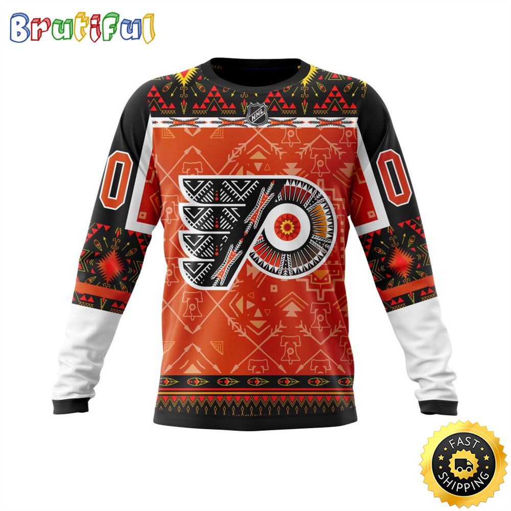Personalized NHL Philadelphia Flyers Sweatshirt Specialized Native Concepts All Over Print Sweatshirt Unisex 1 zf4o0r.jpg