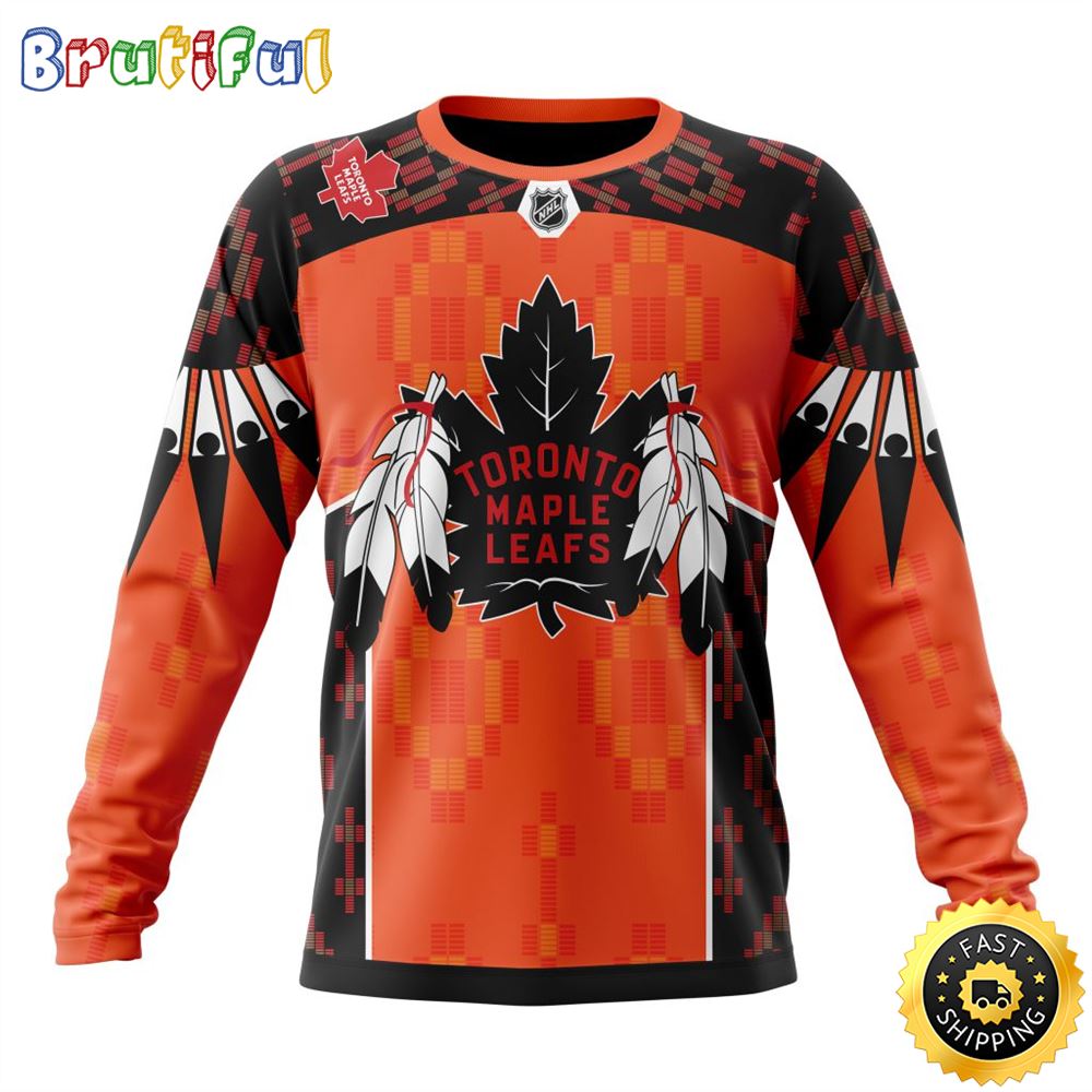 Personalized NHL Toronto Maple Leafs Sweatshirt Specialized Design Child Lives Matter All Over Print Sweatshirt Unisex 1 ik3ujf.jpg