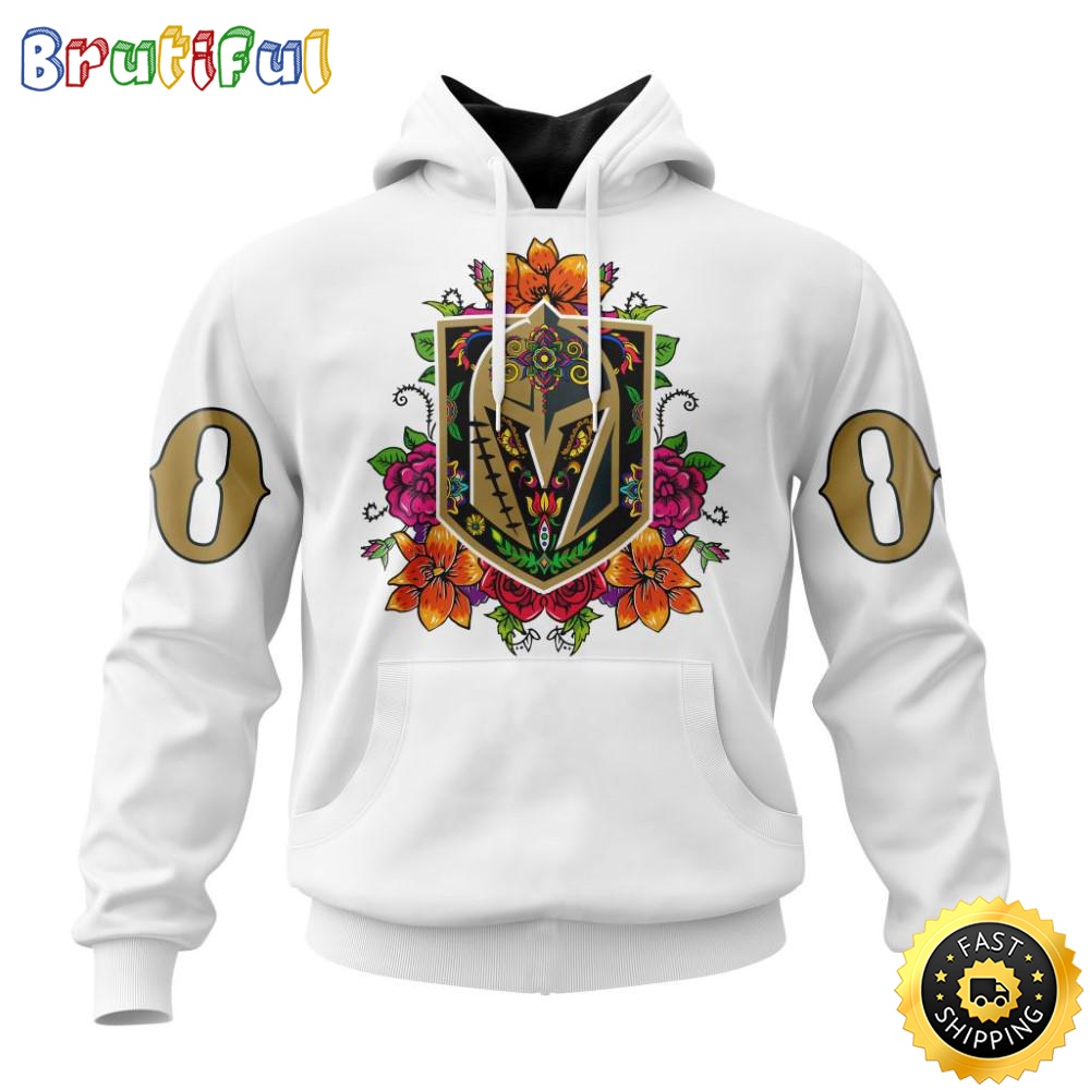 Personalized NHL Vegas Golden Knights Hoodie Specialized Dia De Muertos 3D Hoodie Unisex Tshirt Hoodie oira9k