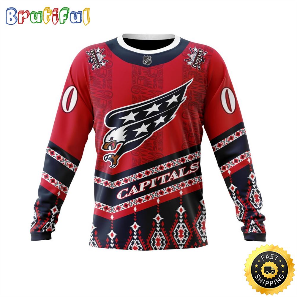 Personalized NHL Washington Capitals Sweatshirt Specialized Native Concepts All Over Print Sweatshirt Unisex 1 zluqcw.jpg