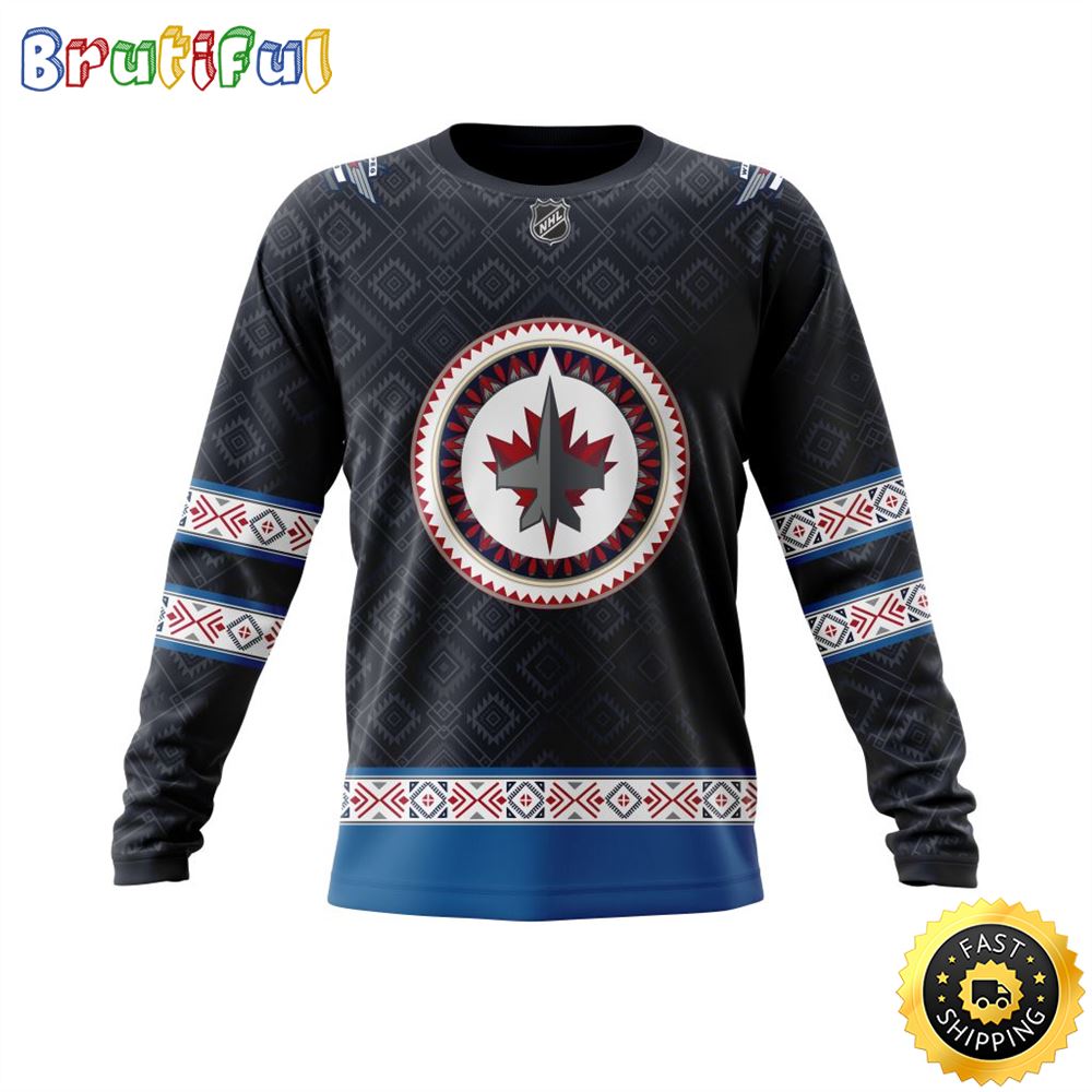 Personalized NHL Winnipeg Jets Sweatshirt Specialized Native Concepts All Over Print Sweatshirt Unisex 1 rfklzx.jpg