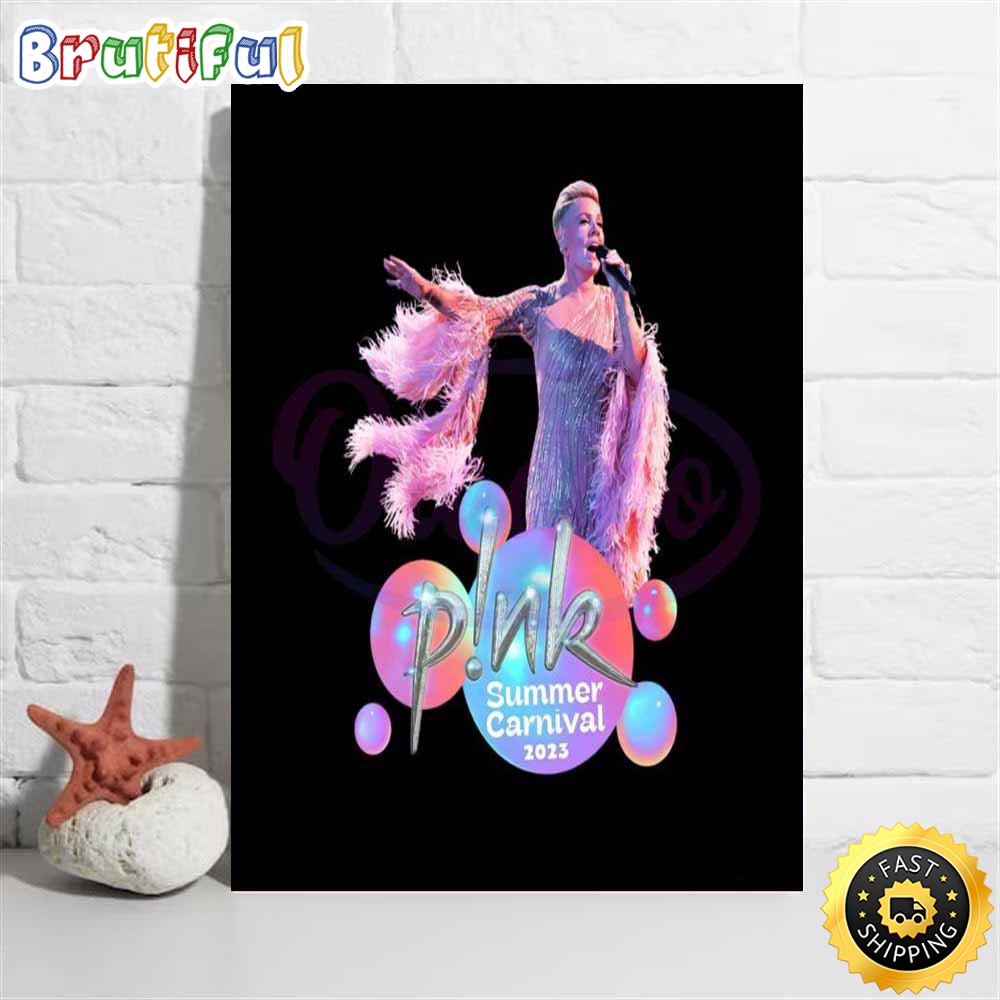 Pink New York City Tour 2023 Poster lime0i