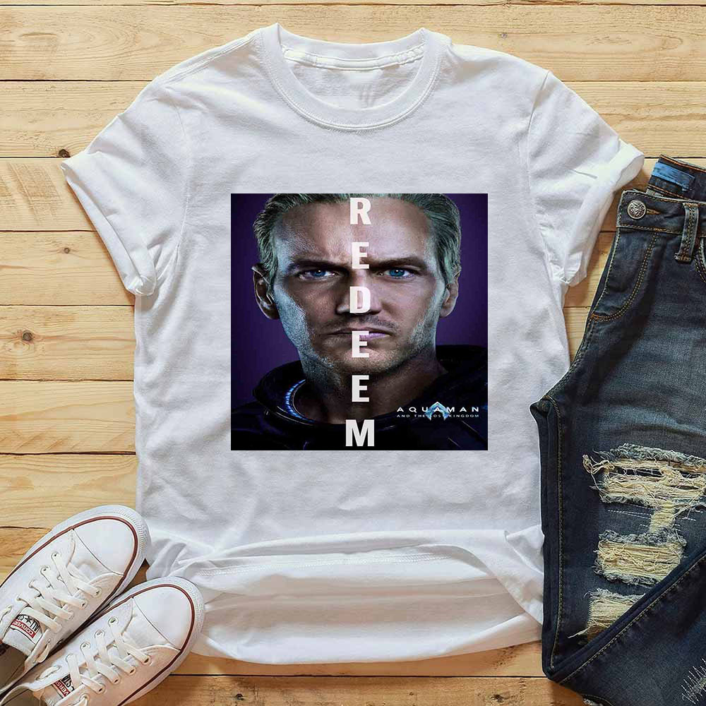 Redeem Aquaman Film T Shirt uqbbfp.jpg