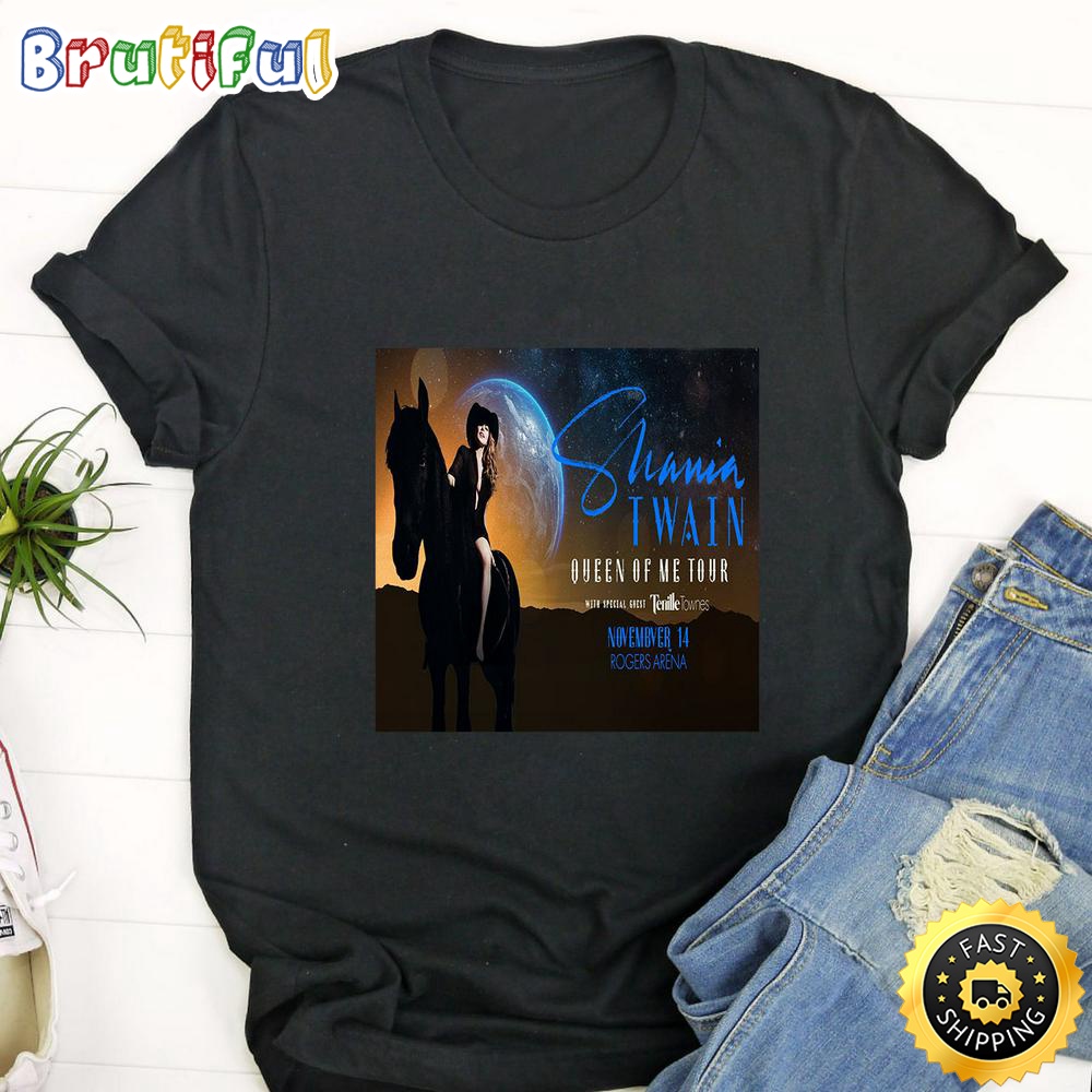 Shania Twain Queen Of Me Tour 2023 T Shirt qhyya6.jpg