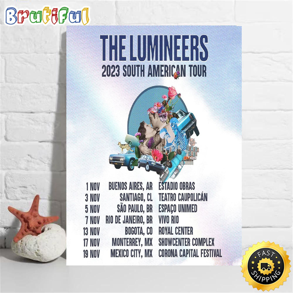 The Lumineers Tour 2023 Poster
