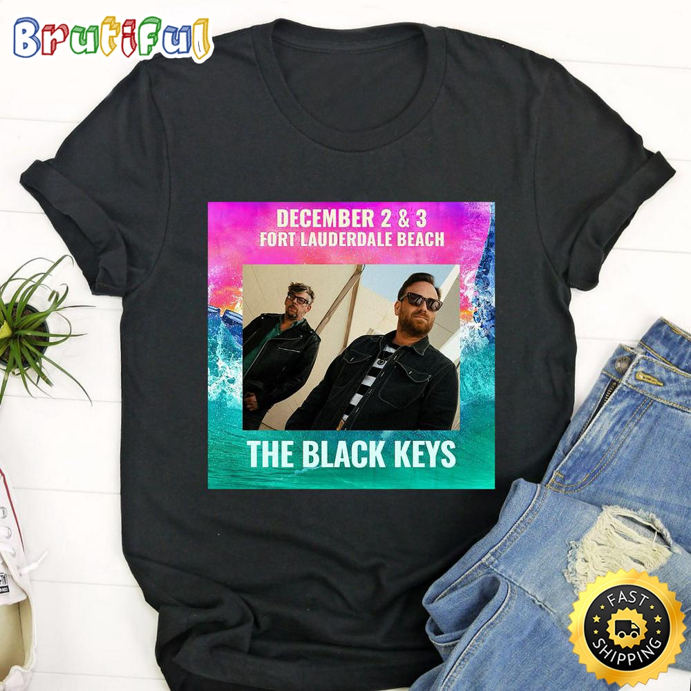 The Black Keys December 2 And 3 Fort Lauderdale Beach Tour 2023 T Shirt l0ihi2.jpg