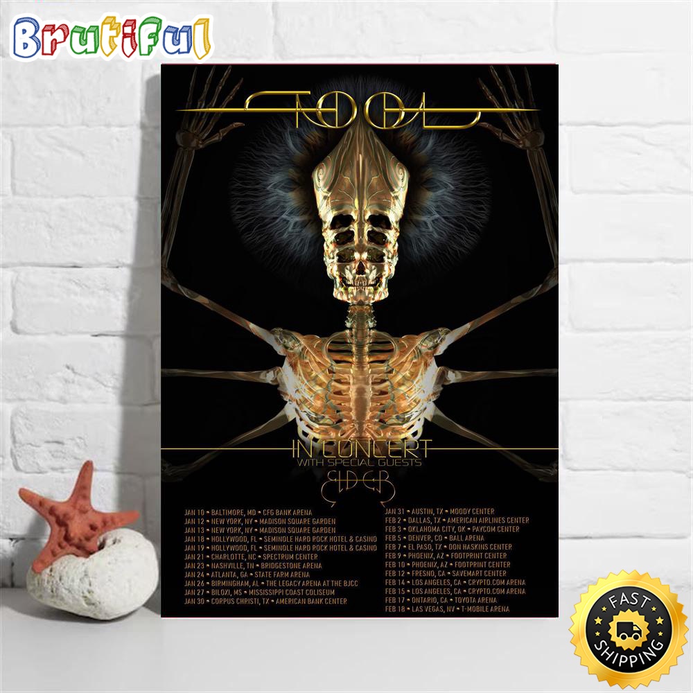 Tool In Concert With Special Guests Tour 2023 Poster T shirt cxqzd2.jpg
