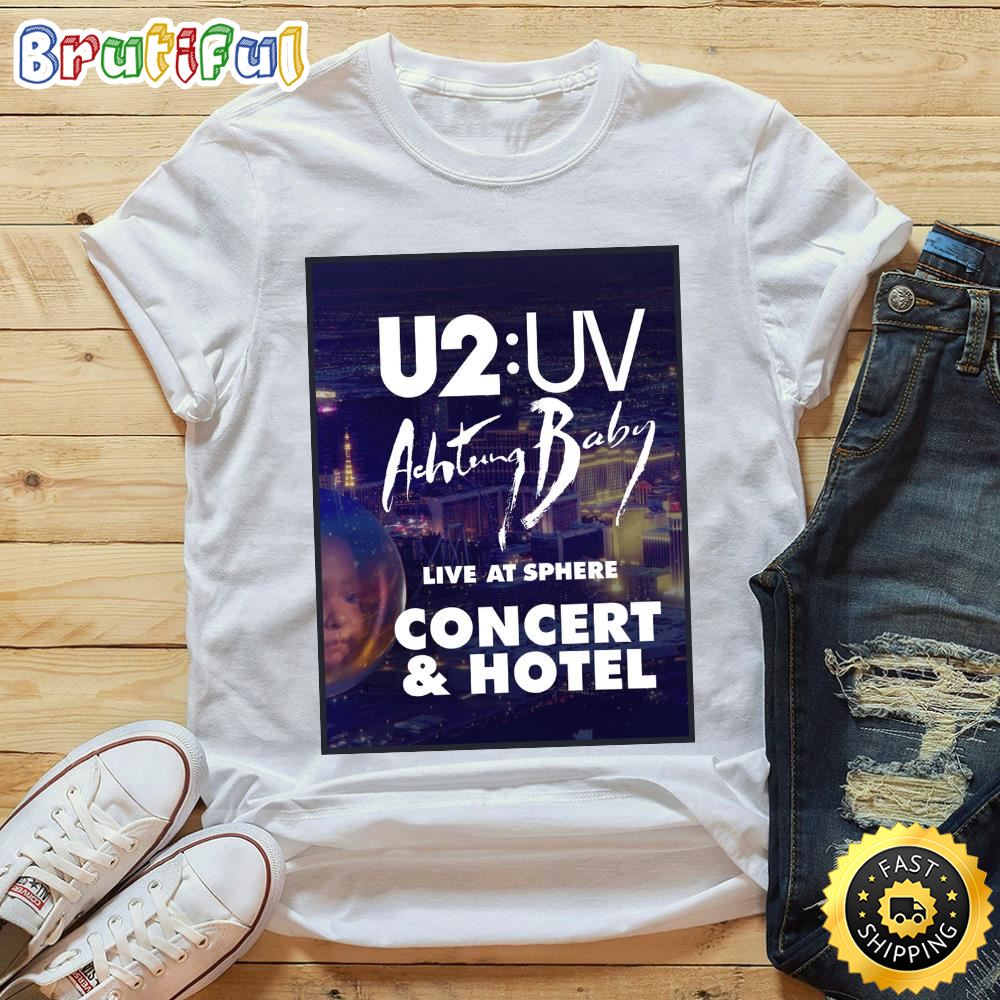 U2 To Perform 1991 Album Achtung Baby For Vegas Shirt hkhzew