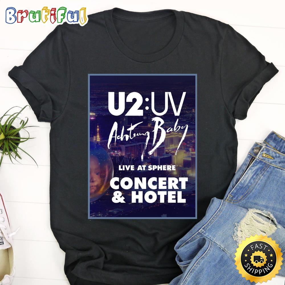 U2 To Perform 1991 Album Achtung Baby For Vegas Unisex Shirt ohawe7