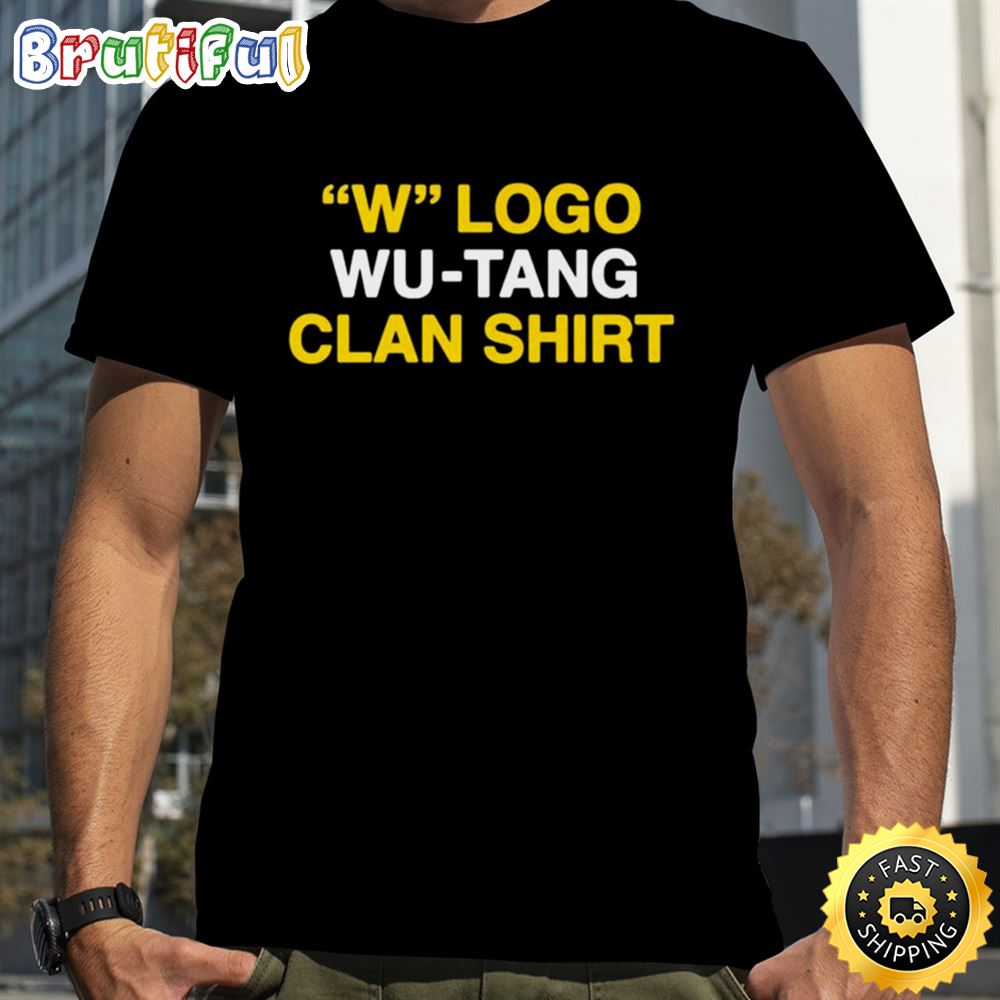 W Logo Wu Tang Clan Shirt xmrdwu