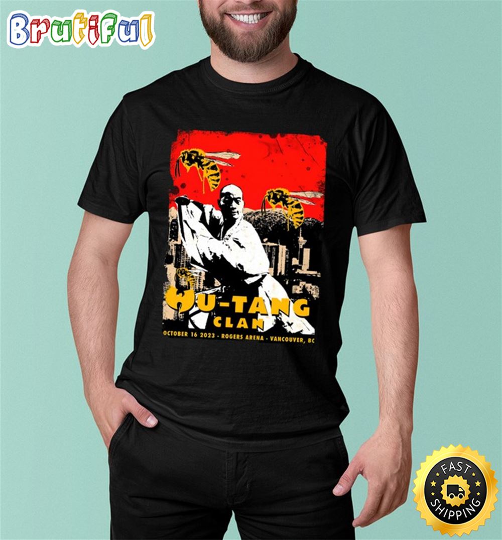 Wu Tang Clan Vancouver Bc October 16 2023 Tshirt mxqyts
