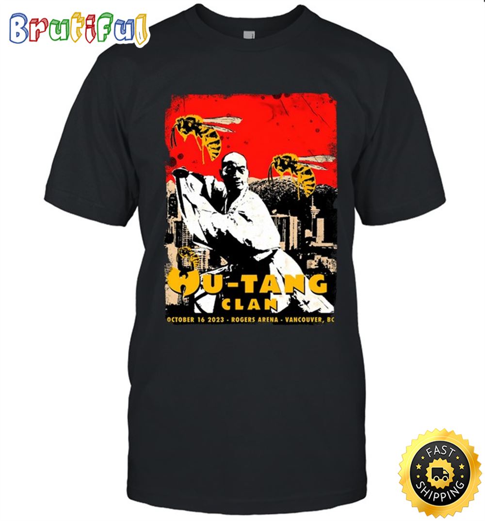 Wu Tang Clan Vancouver Bc October 16 2023 Tshirts ey6vza