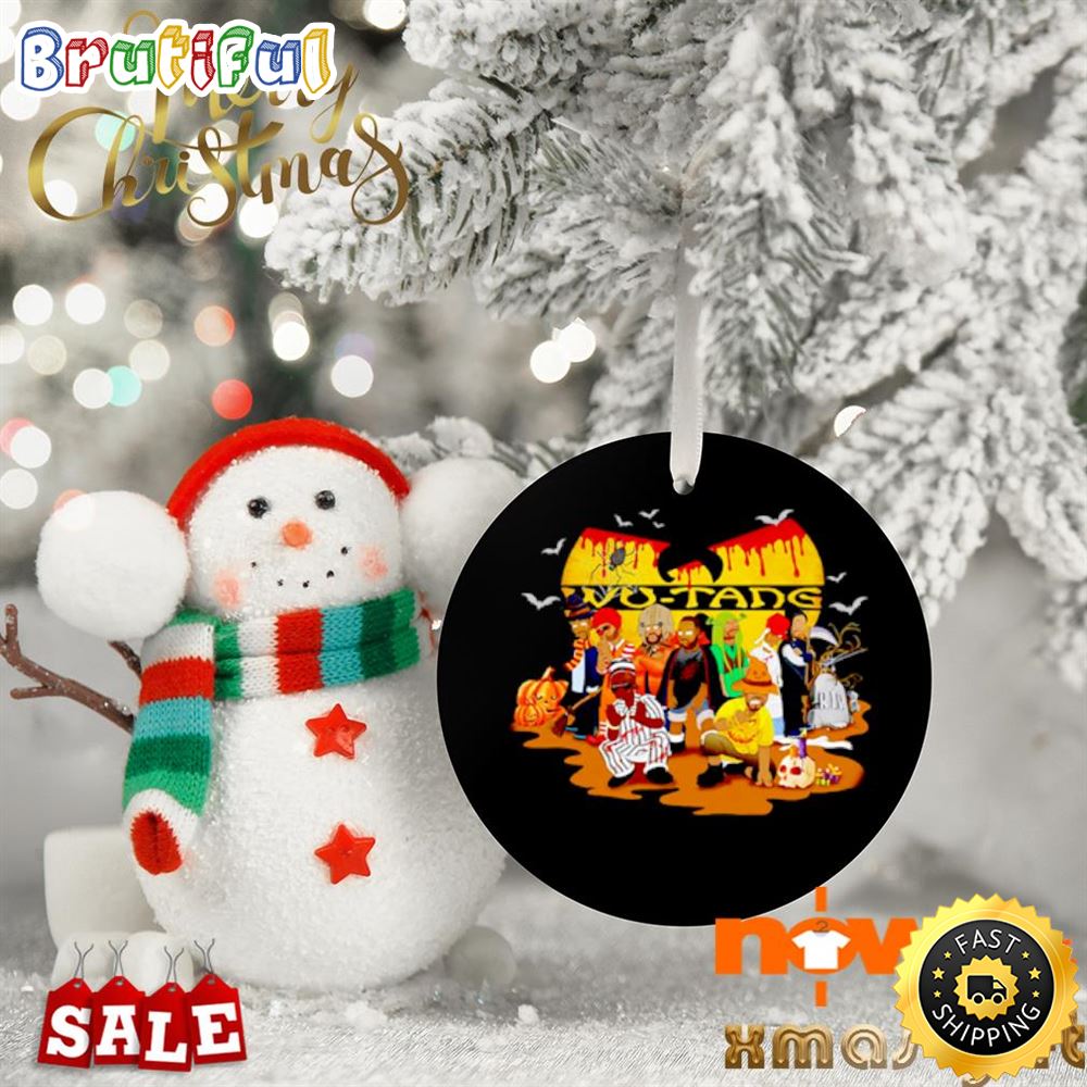 Wu Tang Style Halloween Wu Tang Christmas Ornament xrmeni