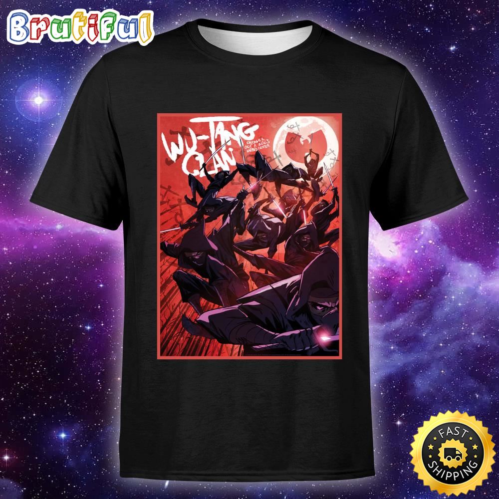 Wu Tang Clan Chicago October 8 2023 Shirt dpr8iv