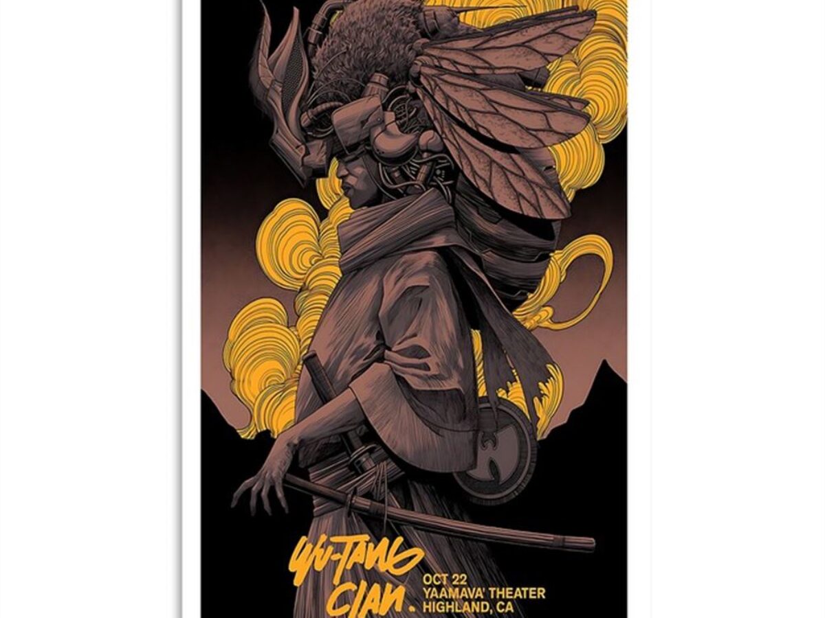wu-tang clan ポスター Wu_Tang_Clan_October_01_2023_T